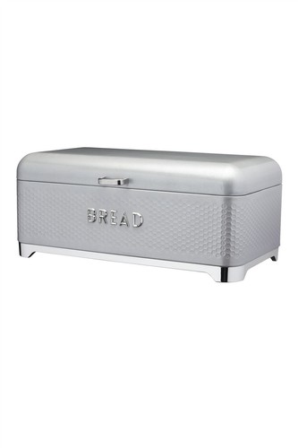 Kitchencraft steel bread bin - bread,