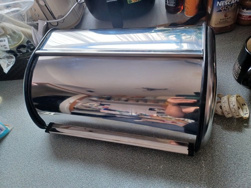 Stainless steel bread bin - bin, with