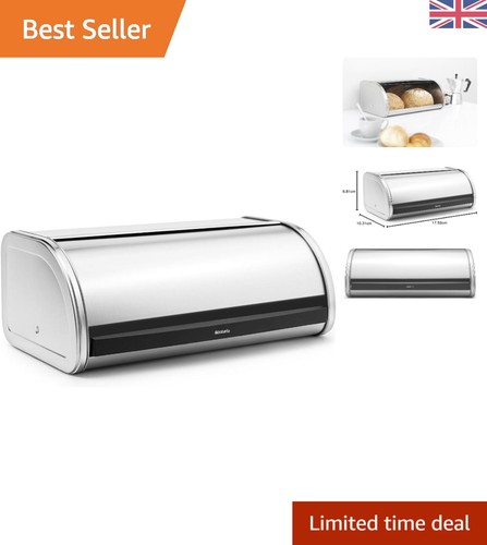 Large roll top bread bin - bread, in