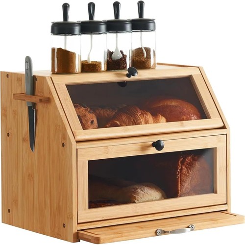 33l bamboo bread - bamboo, bin