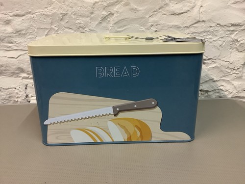Kitchencraft metal bread bin - metal,