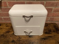 Double Layer Bread Bin Cream
