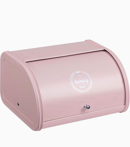 Retro bread bin pink - retro,