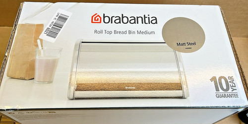 Bread bin roll top medium - bin,