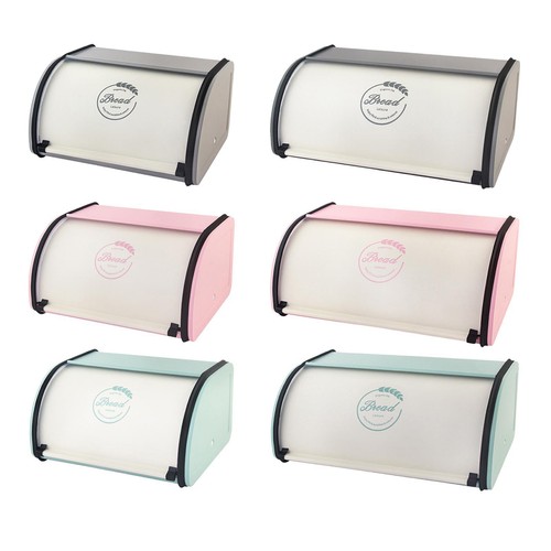Metal bread bin storage - metal, bin,