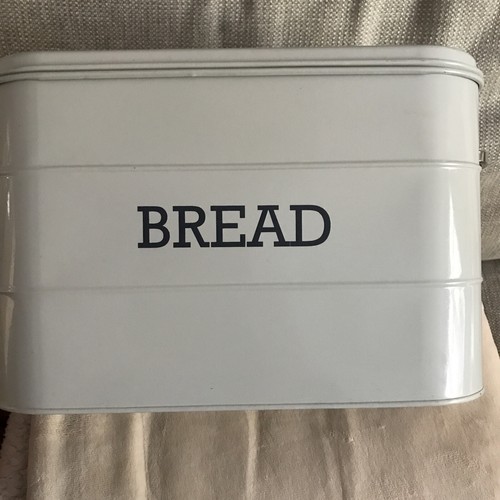 Metal bread bin - metal,