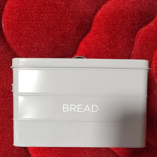Bread bin grey - bread,