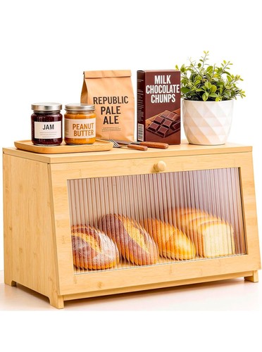 Yirilan wooden bread bin - yirilan,